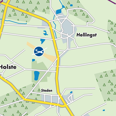 Übersichtsplan Holste