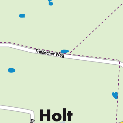 Stadtplan Holt