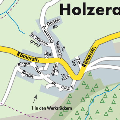 Stadtplan Holzerath