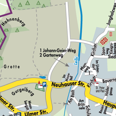 Stadtplan Holzheim
