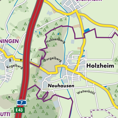Übersichtsplan Holzheim
