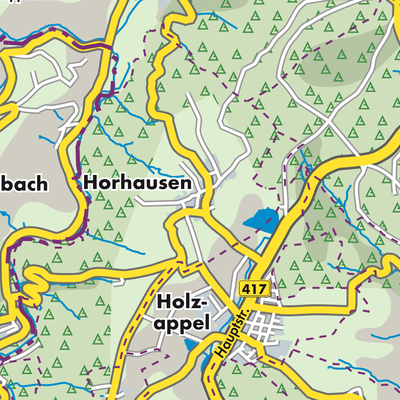 Übersichtsplan Horhausen