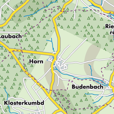 Übersichtsplan Horn