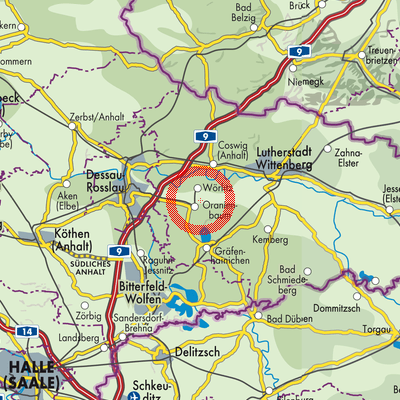 Landkarte Horstdorf