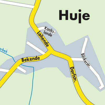 Stadtplan Huje