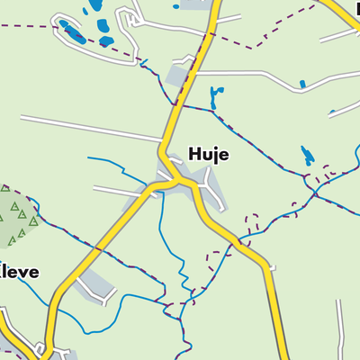 Übersichtsplan Huje