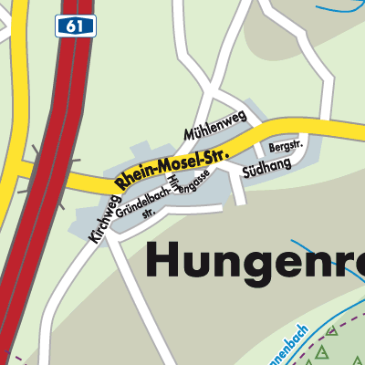 Stadtplan Hungenroth