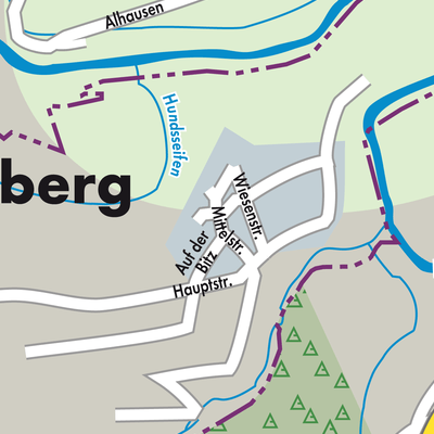 Stadtplan Idelberg