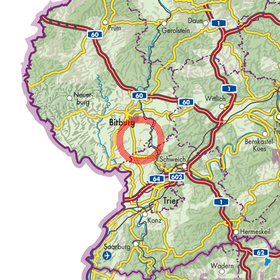 Landkarte Idenheim