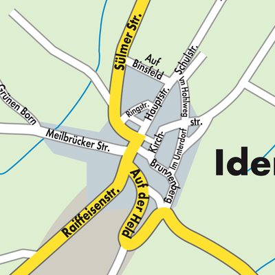 Stadtplan Idenheim