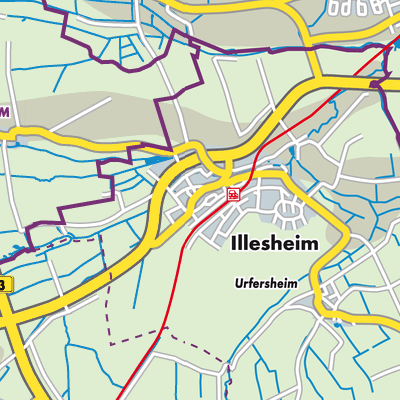 Übersichtsplan Illesheim