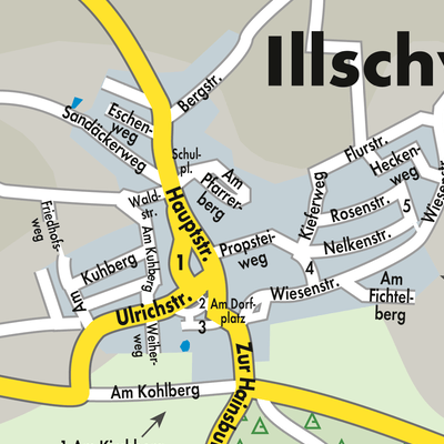 Stadtplan Illschwang