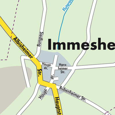 Stadtplan Immesheim