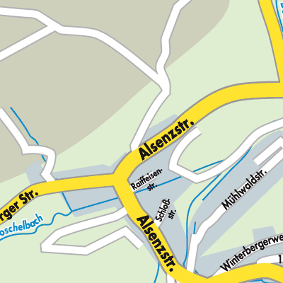 Stadtplan Imsweiler