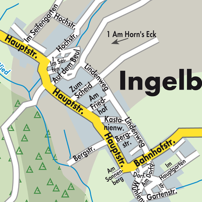 Stadtplan Ingelbach