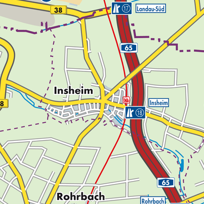 Übersichtsplan Insheim