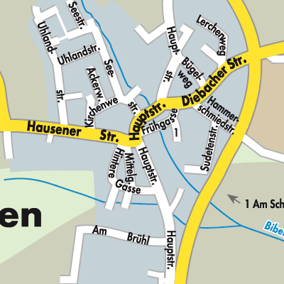Stadtplan Insingen