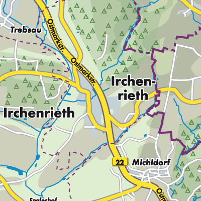 Übersichtsplan Irchenrieth