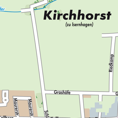 Stadtplan Isernhagen