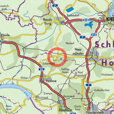 Landkarte Jahrsdorf