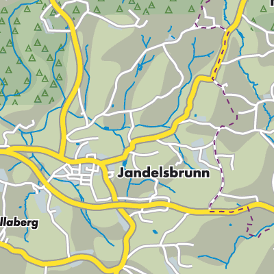 Übersichtsplan Jandelsbrunn