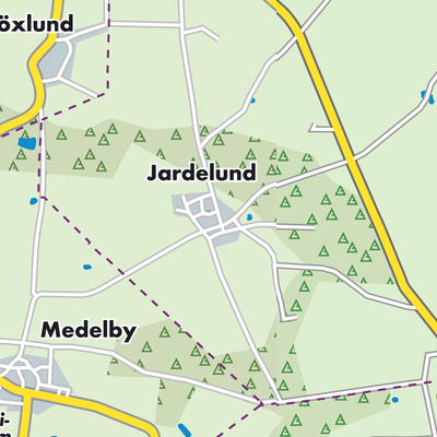 Übersichtsplan Jardelund