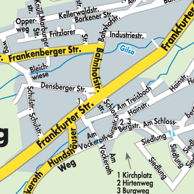 Stadtplan Jesberg