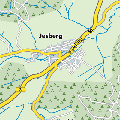 Übersichtsplan Jesberg