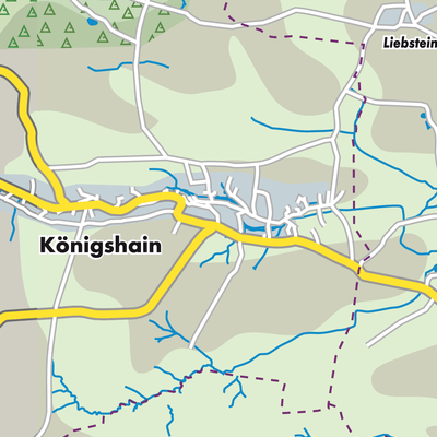 Übersichtsplan Königshain