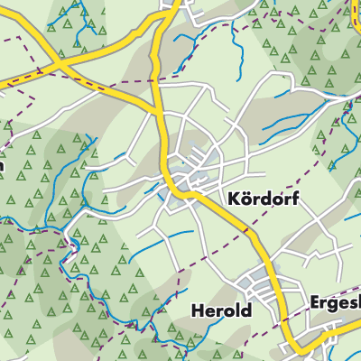 Übersichtsplan Kördorf