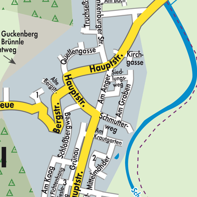 Stadtplan Kühlenthal