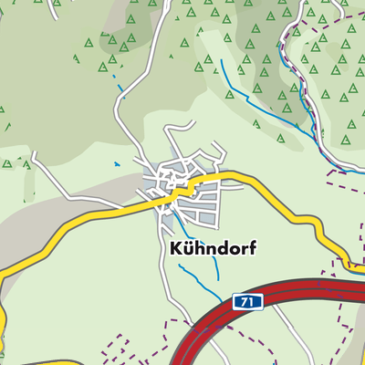 Übersichtsplan Kühndorf