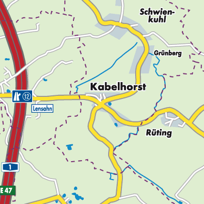 Übersichtsplan Kabelhorst