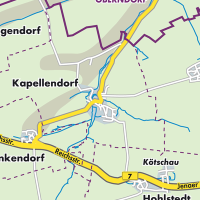 Übersichtsplan Kapellendorf