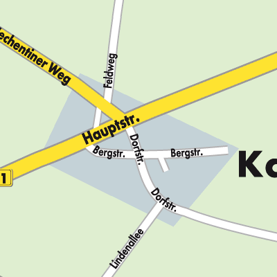 Stadtplan Karstädt