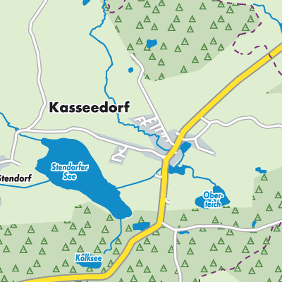 Übersichtsplan Kasseedorf