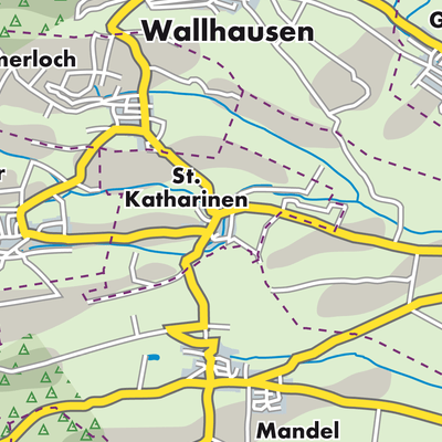Übersichtsplan Sankt Katharinen