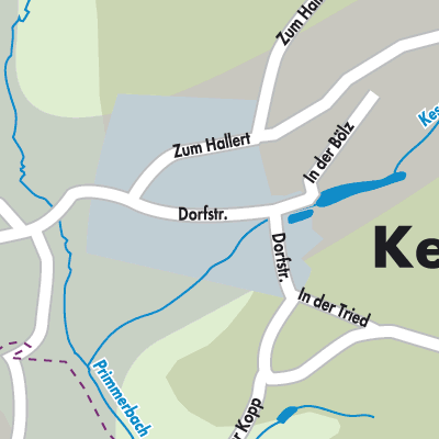 Stadtplan Kesfeld