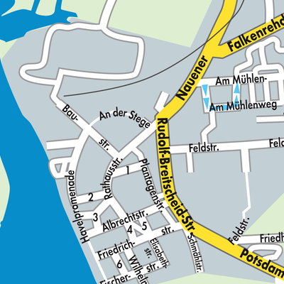 Stadtplan Ketzin/Havel