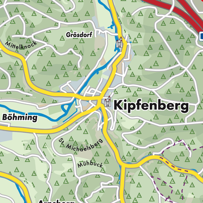 Übersichtsplan Kipfenberg