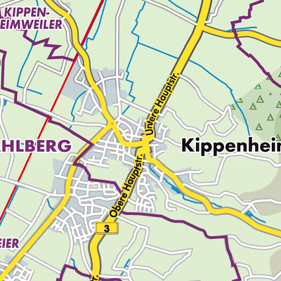 Übersichtsplan Kippenheim