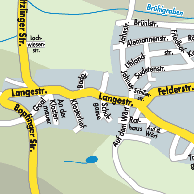 Stadtplan Kirchheim am Ries