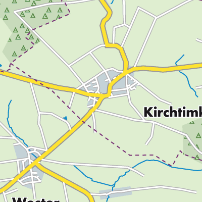 Übersichtsplan Kirchtimke