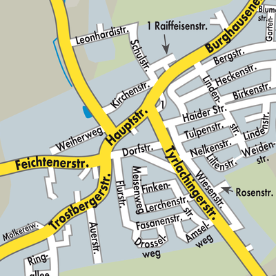Stadtplan Kirchweidach