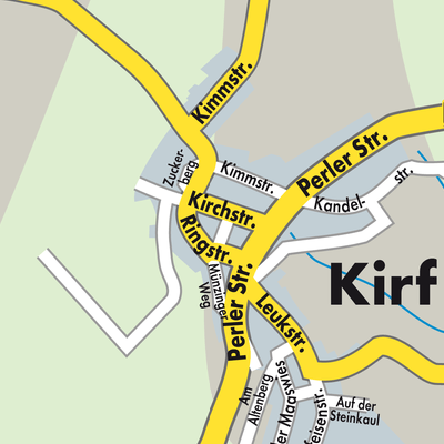 Stadtplan Kirf
