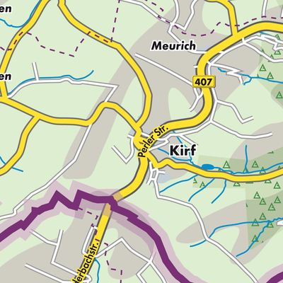 Übersichtsplan Kirf