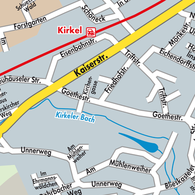 Stadtplan Kirkel