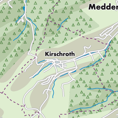 Übersichtsplan Kirschroth