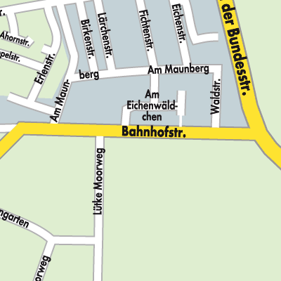 Stadtplan Kluse