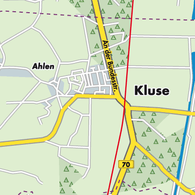 Übersichtsplan Kluse